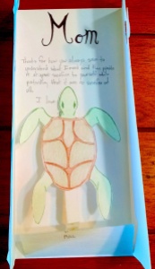 turtle card inside